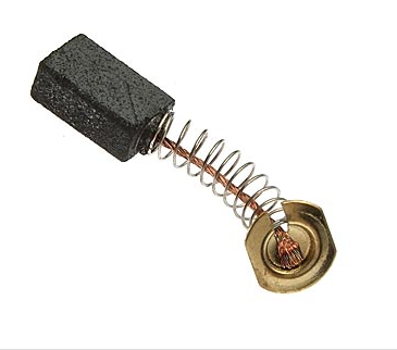 ЩЕТКИ ДЛЯ ЭЛЕКТРОДВИГАТЕЛЕЙ  (5х8х13)  (75046)  brush spring new (токопровод с пружиной и контактом)