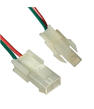 Разъем питания низковольт 2pin шаг 4.2мм КОМПЛЕКТ (MINI-FIT) (MX5557/MX5559) с проводами 20 AWG(0.5 кв.мм) (штыревая часть MF-2x1F/6х10х20мм wire 0.3 фото 3 Разъем питания низковольт 2pin шаг 4.2мм КОМПЛЕКТ (MINI-FIT) (MX5557/MX5559) с проводами 20 AWG(0.5 кв.мм) (штыревая часть MF-2x1F/6х10х20мм wire 0.3 фото 3