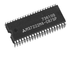 Микросхема M37222M4-C87SP SDIP42