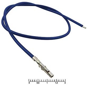 Контакт питания (гнездо) на проводе L=20см (MF-F 4,20mm AWG20 0,2m violet) (ФИОЛЕТОВЫЙ) (Для разъемов серии MINI-FIT) 5557 Контакт питания (гнездо) на проводе L=20см (MF-F 4,20mm AWG20 0,2m violet) (ФИОЛЕТОВЫЙ) (Для разъемов серии MINI-FIT) 5557