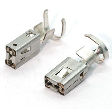 Клемма-Контакт гнезовой DJ6218B-E6.3B, 1.0-2,5мм2, никелерованая латунь