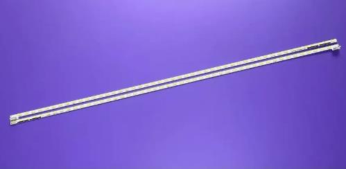 Светодиодная планка для подсветки 47" 6V (48LED) (2x48LED) 6920L-0131C/D V12 Edge REV1.4 (комплект 2 планки по 594мм, 48 светодиодов), платформа метал