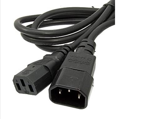 ШНУР СЕТЕВОЙ для подключения устройств к ИБП 1,5-1,8м (Евровилка гнездо х штекер)