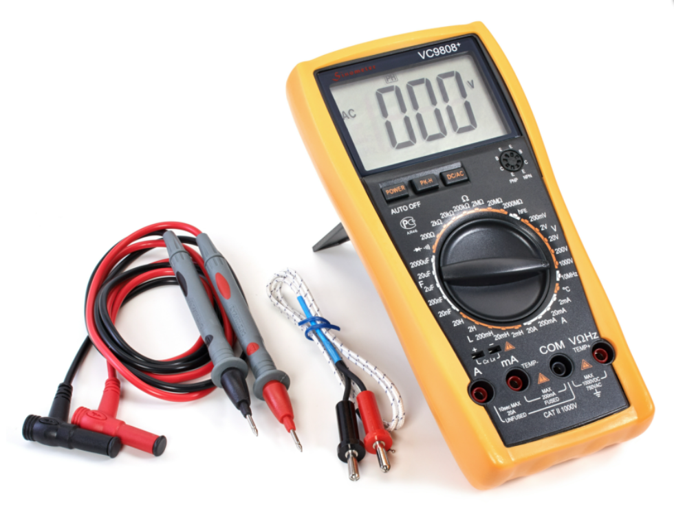 Мультиметр VC-9808+ Sinometer, в т.ч.измеритель: Емкости,Индуктивности ...