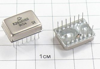 Микросхема К284КН1А никель DIP15