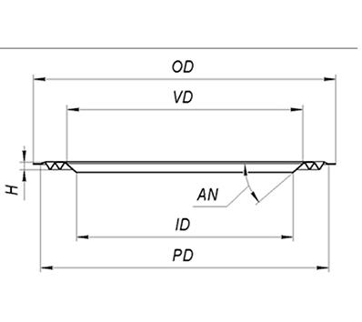 ПОДВЕС ДИНАМИКА 5" (127мм) Р125-8 (30ГДС-1,Корвет) Ткань В 0.87, Ф 125х110х89х82мм, высота 2.5мм -25794- фото 2 ПОДВЕС ДИНАМИКА 5" (127мм) Р125-8 (30ГДС-1,Корвет) Ткань В 0.87, Ф 125х110х89х82мм, высота 2.5мм -25794- фото 2