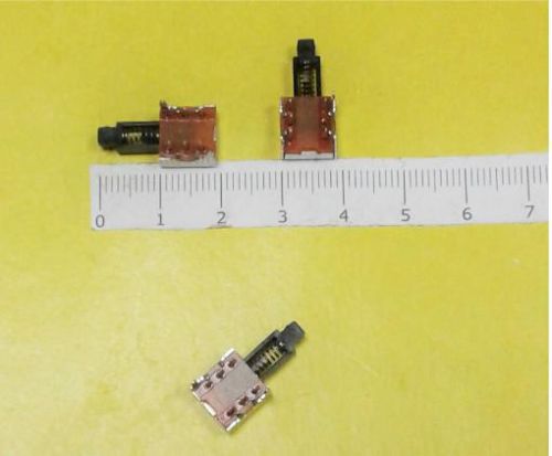 Микрокнопка квадратная модульная, 6pin с фиксацией, 50V 0.3A, 9x9x4мм (E-50, PS22E02)
