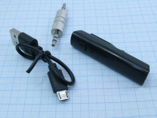 Car Bluetooth v 4.1+EDR адаптер "BT433" поддер профиль Bluetooth A2DP stereo; Hands Free(встроен. микрофон); раб. диапазон -10м; (кабель пит.USB-micro фото 3