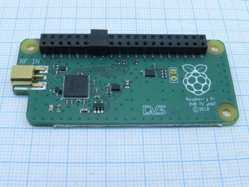 Тюнер Raspberry Pi DVB TV µHAT (CDX2880 TV tuner) Модель: RPI-TV-µHAT тюнер Sony CXD2880 (SMT-EW100) Стандарты цифр. сигнала: DVB-T, DVB-T2 