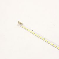 Светодиодная планка для подсветки 42" 6V (64LED) V6 Edge FHD-1 REV1.0 (548мм, 64 светодиода) разъем 10pin, Гн., платформа алюмин.   