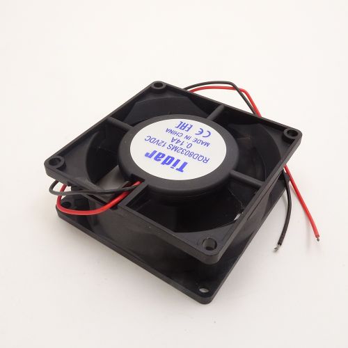 Вентилятор компьютерный DC12V, 80x80x32мм, 5 лопастей, 3000об/мин., подш. скольжения, 2pin, 0.14A 4.56W 31дБ Tidar RQD8032MS Вентилятор компьютерный DC12V, 80x80x32мм, 5 лопастей, 3000об/мин., подш. скольжения, 2pin, 0.14A 4.56W 31дБ Tidar RQD8032MS