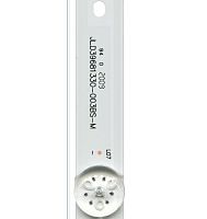 Светодиодная планка для подсветки ЖК панелей 40" 6V (8линз) JL.D39681330-003BS-M (760 мм, 8 линз)