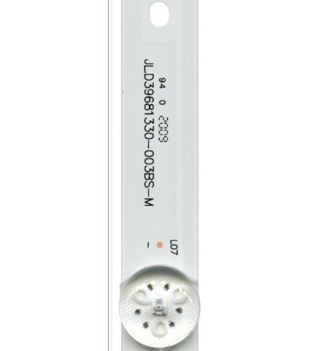 Светодиодная планка для подсветки ЖК панелей 40" 6V (8линз) JL.D39681330-003BS-M (760 мм, 8 линз)