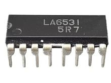 Микросхема LA6531 ОУ сдвоенный (BTL) , 0.7A /DIP16/