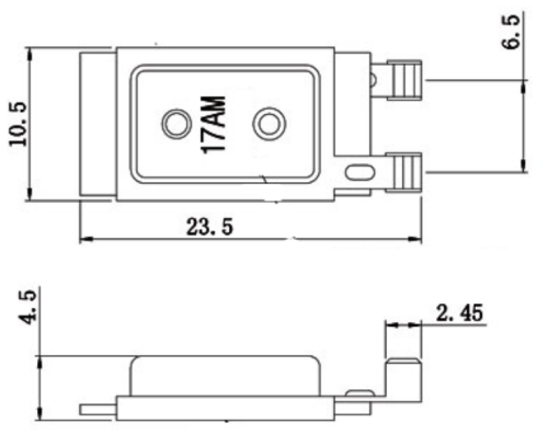 Датчик температуры 10A,100* 250V NC Нормально закрытый 17AM027-100C фото 3