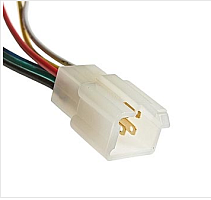 Разъем Межплатный кабель питания 6PIN КОМПЛЕКТ(штекер+гнездо) с проводами(красный/черный/синий/зеленый/желтый/коричневый) (DJ7061A-2.8-21 + DJ7061A-2.