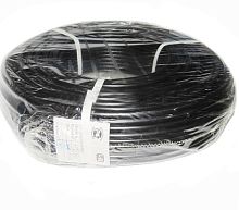 КАБЕЛЬ АНТЕННЫЙ ЧЕРНЫЙ НАРУЖНЫЙ RG-6/U (РК-75-4,3-31) d=6,8мм Коаксиальн. (Медная моножила-0.9мм + экран (32*0,15 Медная оплетка) 75 Om (для систем ка