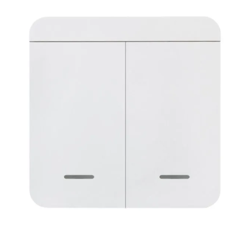 Умный выключатель 2-клавишный + 2шт реле SMART SWITCH  RF:433MHz АС=220V; до 10A  2000-2200W  Пит: 27A (не в компл) Поддержка кода EV1527 и PT2262  фото 4