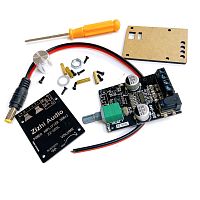 МОДУЛЬ: АУДИО УСИЛИТЕЛЬ ЦИФР Bluetooth v5.0 Стерео (2-канальн: 50W+50W)  на TPA3116 (  ZK-502L / ZZ-502L ) + КОРПУС  для проект. ARDUINO  Uпит=DC5V-24