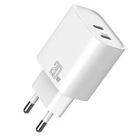 Сетевое зарядное устройство, 20W,  TYPE-C:5V 3A / 9V 2.22A / 12V 1.67AV, для мобильных устр-в, Поддержка: Quick Charge 3.0, TCS20W CC