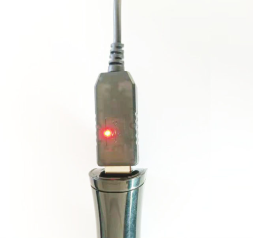 Зарядное устройство для Li-Ion АКБ  8,4V 0,6A (штек 5,5мм х 2,5мм); от USB гнезда; LED индикация; защита от перегрузки. фото 2