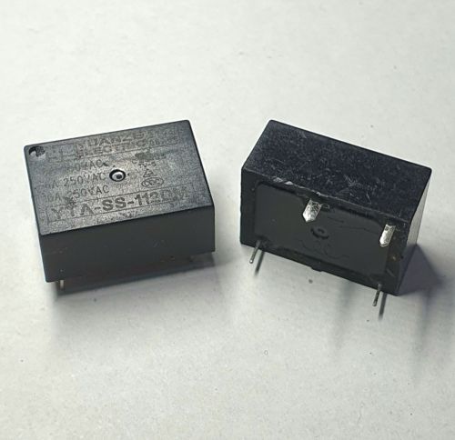 Реле э/м DC12V 15A 4pin, пайка (PCB), Контакты: 1гр. на замыкание (1А) (24VDC/10A; 250VAC/16A) 23x16,1x10,2мм (YUANZE ELECTRIC YTA-SS-112DM) для элект фото 2 Реле э/м DC12V 15A 4pin, пайка (PCB), Контакты: 1гр. на замыкание (1А) (24VDC/10A; 250VAC/16A) 23x16,1x10,2мм (YUANZE ELECTRIC YTA-SS-112DM) для элект фото 2