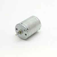 ДВИГАТЕЛЬ ЭЛЕКТРИЧЕСКИЙ DC6.0V (0.548W, реж. холост. хода -3250об/мин, 0.035A) R370-17315 (30.5 х 24.5мм цилиндрич. вал 2мм длина 10.4мм) жест. выводы