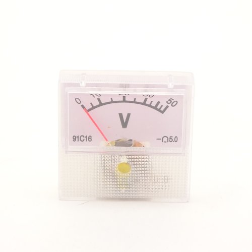 Вольтметр DC 0- 50V (40x40) (-1,5)