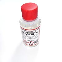 Лак электроизоляционный Акриловый  Plastik-71   100мл (пластик с кисточкой)    Для защиты печатн.плат, электр.компонентов, проводов, кабелей SOLINS 