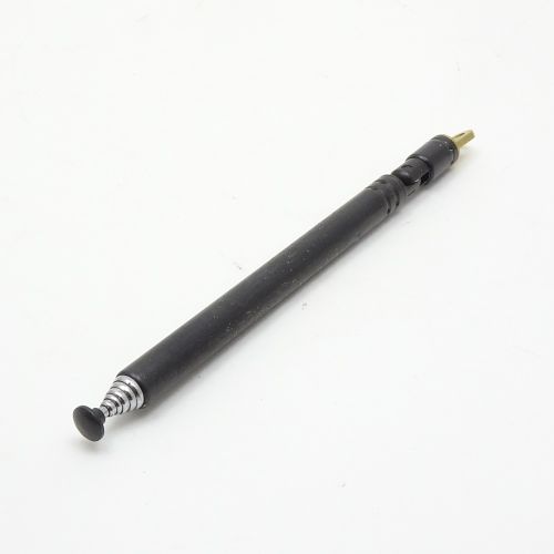 АНТЕННА ТЕЛЕСКОП d7мм 100/400мм (AST-7) отверстие+колено черная АНТЕННА ТЕЛЕСКОП d7мм 100/400мм (AST-7) отверстие+колено черная