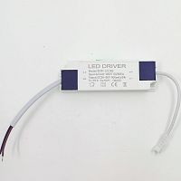 Драйвер для светильников, 900mA, 24-36V, 30W, вх: AC 100-250V, вх. разъем: два провода, вых. разъем: 2pin с защелкой., пластик, IP20, 116x36x23мм, (28