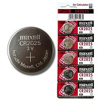БАТАРЕЙКА ЛИТИЕВАЯ   2025 (CR2025)  MAXELL  3V 