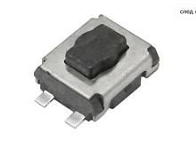 Микрокнопка прямоугольная тактовая, 2pin, 2x2x3,5мм, L=1,5мм, SMD (TS-1100)