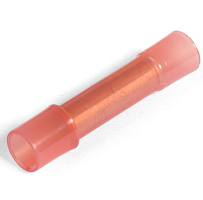 Втулка Стыковая клемма Изолированная 0.5-1.5mm2 Красная нейлон BNFY1.25 (BHT1 HST) 