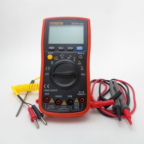 Мультиметр цифровой ZOTEK ZT219 фото 3