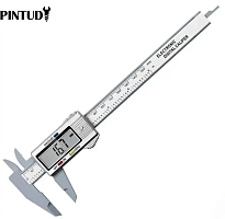 Штангенциркуль цифровой 0-150 YBK-60 Разрешение 0,1мм ; пластик; ЖК-дисплей размер: 40 х 15 мм (-119200-) /-076660-