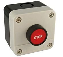 Пост кнопочный, ON-(OFF) без фиксации, на панель (GB2-B111H29)