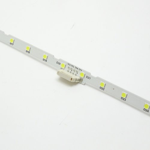 Светодиодная планка для подсветки 55" 6V (40LED) (2x40LED) AOT-55-NU7100-2X40-3030C (комплект 2 планки по 597мм, 40 с/диодов) BN96-46033A, BN96-45913A фото 2