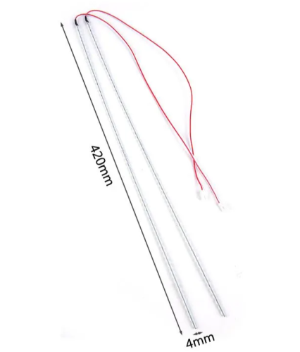 Комплект подсветки LCD и LED ТВ и мониторов 19-22" (длина лент 420мм) в комплекте 2 светодиодных ленты (smd) и плата управления/коммутации    к3988 фото 4
