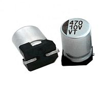 Конденсатор электролитический SMD   330 mkF   6.3 v (Серия:UT) -55..+105C 20% (Корпус F 6.3*7.7 мм)  