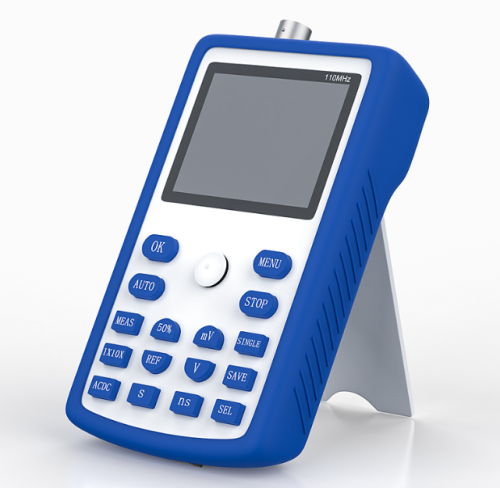 ОСЦИЛЛОГРАФ ЦИФР FNIRSI DSO-1C15 1 канал, Цветной дисплей TFT 2.4"; 320х240, P= 110MHz; F= 500Ms/s; U= ± 40V, ± 400V; Uпит=MicroUSB-B, R=1MΩ; АКБ: 300 фото 3