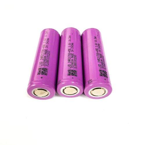 АККУМУЛЯТОР   21700  3,7V  4500mAh, Li-Ion  INR21700-45E 3.6V 16.2Wh  LXD ( литий-ион )(технология) ( Емкость 4700-4900mAh измерено на Lii-500S ) фото 2