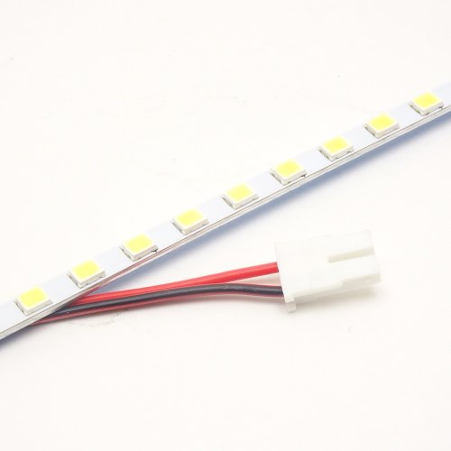 Светодиодная линейка универсальная для LED подсветки 24" 9.6V (78 светодиодов) 3S26P (540мм) Полное название: MC-E23.6T-3S26P-2835-LED-BACKLIGHT / Шир фото 2