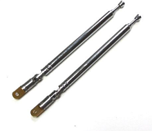 АНТЕННА  ТЕЛЕСКОП  d5.5мм 85/265мм крепление М3+колено, пять секций