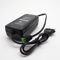 Блок питания для видеонаблюдения, 12V,  3.0A, 36W, штекер: клеммы, IP67, вх: AC 110-240V, пластик SVP-123