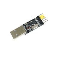 МОДУЛЬ: ПРЕОБРАЗОВАТЕЛЬ  USB/COM-TTL (USB-COM) (RS232) (CH340/CH340G-1)- 6pin  С уровнями TTL/CMOS и линиями: TxD, RxD; переключ-перемычкой  