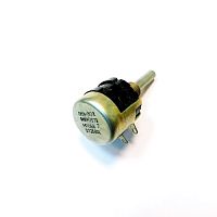 РЕЗИСТОР переменный СП3-302 100 KOM 6pin СТЕРЕО (0.125W) (вал п/круг 6х27мм)