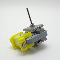 Двигатель/Вентилятор холодильника SAMSUNG (мотор без крыльчатки) "RE-01WT52"; питание:220V; мощность:8W; ток: 0.085A; размеры:74 x 61 x 40мм; L вала =