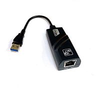 КОНВЕРТЕР USB в 8P8C(RG45) (In: USB: Out: 8P8C (RJ45)-LAN-разъем); Интерфейс:USB 3.0; передача данных 10-1000 Мбит/с;