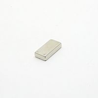 Магнит неодимовый призма, 20х10х4мм, сила сцепления: 4.4кг, N38